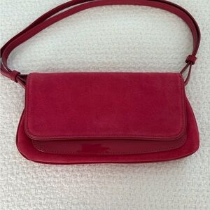 Ann Taylor Suede Purse